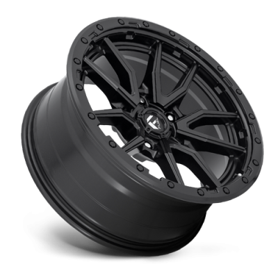 Aluminum Wheels 18X9 Rebel D679 5 On 127 Matte Black 71.5 Bore 1 Offset Fuel Off Road Wheels
