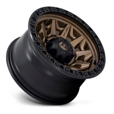 Aluminum Wheels 18X9 Covert D696 5 On 127 Matte Bronze Black Bead Ring 71.5 Bore 1 Offset Multi Spoke Fuel Off Road Wheels