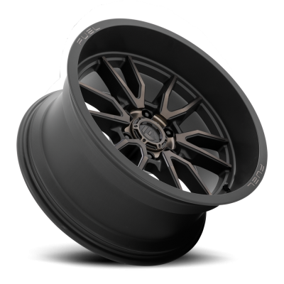 Aluminum Wheels 18X9 Clash 6 D762 6 On 120 Matte Black Double Dark Tint 67.06 Bore 1 Offset Multi Spoke Fuel Off Road Wheels
