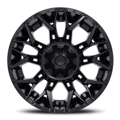 Aluminum Wheels 20X10 Twitch D772 5 On 114.3/5 On 127 Blackout 78 Bore -18 Offset Fuel Off Road Wheels