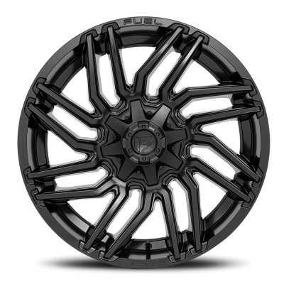 Aluminum Wheels 22X10 Typhoon D775 5 On 114.3/5 On 127 Matte Black 78 Bore -18 Offset Fuel Off Road Wheels