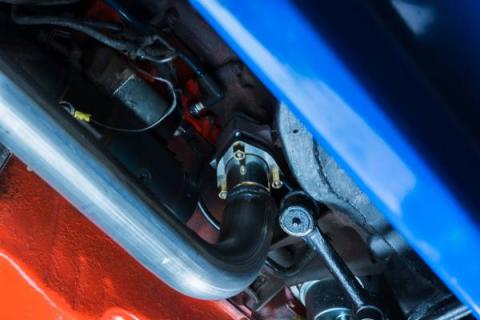 67-81 C3 Corvette 2.5 Inch Manifold Downpipes Ram Horn Pypes Performance Exhaust