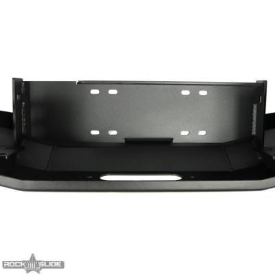 Jeep JL Shorty Front Bumper For 18-Pres Wrangler JL Complete With Winch Plate Rigid Series Rock Slide Engineering