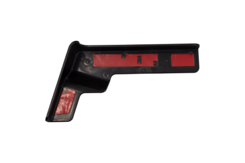 Jeep JL Quarter Panel Chip Guards For 18-Pres Wrangler JL 2/4 Door Black Fishbone Offroad