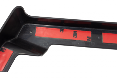 Jeep JL Quarter Panel Chip Guards For 18-Pres Wrangler JL 2/4 Door Black Fishbone Offroad