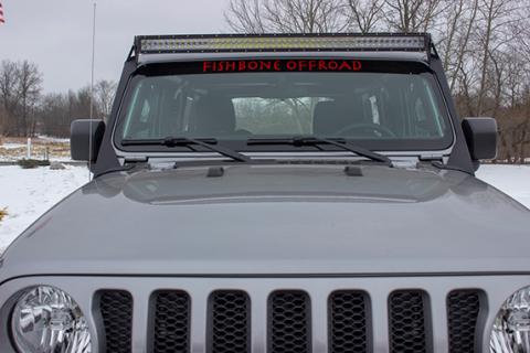 Jeep JL Windshield Light Bracket 2018-Present Wrangler JL Fishbone Offroad