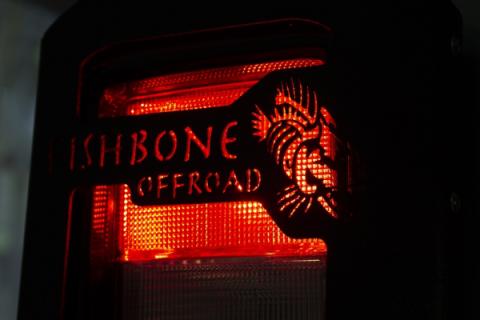 Jeep JL Tail Light Guards For 18-Pres Wrangler JL Fishbone Offroad