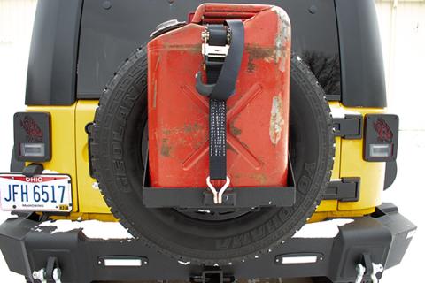 Spare Tire Jerry Can Mount Fishbone Offroad