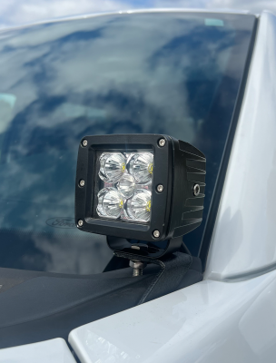 2015-2023 F150 and 2017-2023 Raptor Hood Light Pod Bracket Fishbone Offroad