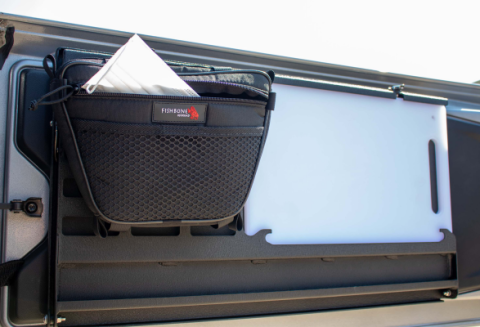 6th Gen Ford Bronco, 18-Present Jeep Wrangler JL and 07-18 Jeep Wrangler JK Tailgate Table Fishbone Offroad