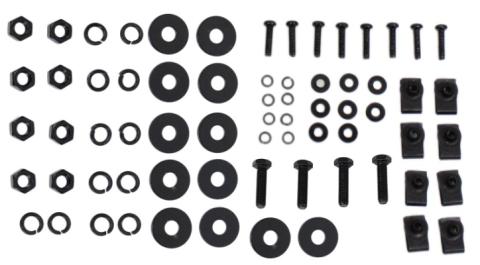 Jeep JK Stubby Bumper W/Tube Guard 07-18 Wranger JK Black Texured Powercoated Fishbone Offroad