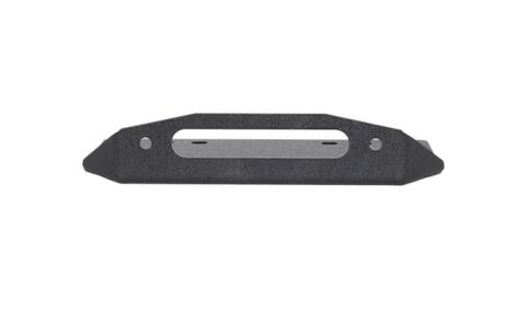 Jeep JK Front Bumper 07-18 Wrangler JK Rubicon and Unlimited Steel Black Textured Powdercoat Manowar Series Fishbone Offroad