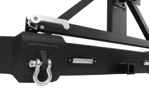 Jeep JK Rear Bumper With Tire Carrier 07-18 Wrangler JK Fishbone Offroad