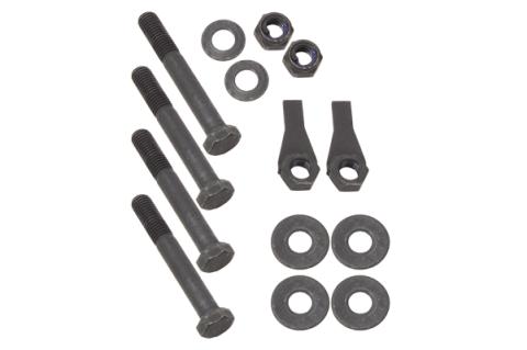 Jeep JK Rear D-Ring Frame Mounts 2007 to 2018 JK Wrangler, Rubicon and Unlimited Fishbone Offroad