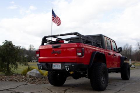 Gladiator Mako Rear Bumper For 20-Pres Jeep Gladiator Fishbone Offroad