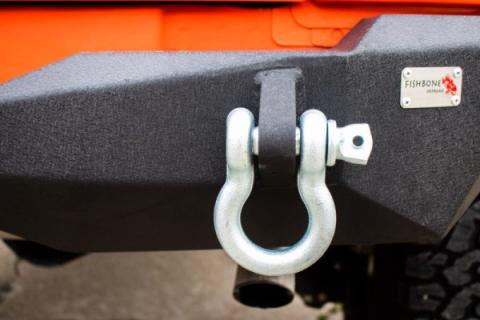Jeep JK Rear Bumper Mako 07-18 Wrangler JK Fishbone Offroad