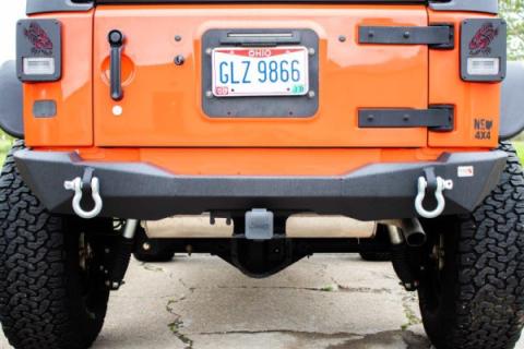Jeep JK Rear Bumper Mako 07-18 Wrangler JK Fishbone Offroad