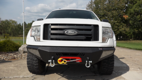 09-14 F150 Pelican Front Bumper Fishbone Offroad
