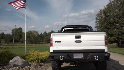 09-14 F150 Rear Bumper Fishbone Offroad