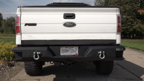 09-14 F150 Rear Bumper Fishbone Offroad