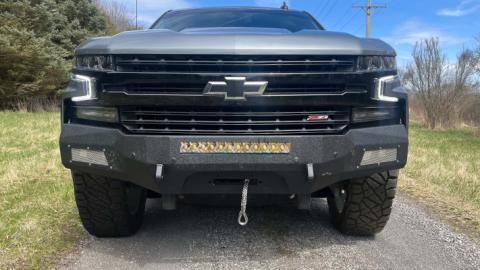 2019-2021 Chevy Silverado 1500 Rockfish Front Bumper Fishbone Offroad