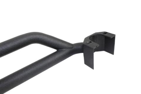 Jeep JK Rock Sliders 4 Door 07-18 Wrangler JK Unlimited Steel Black Textured Powdercoat Fishbone Offroad