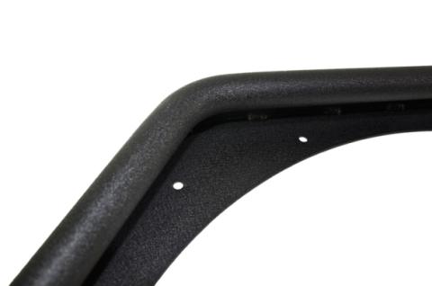 Jeep TJ Tube Fenders Rear 3 Inch Flare 97-06 Wrangler TJ Steel Black Textured Powdercoat Fishbone Offroad
