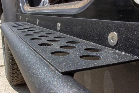 Fishbone Rock Slider with Tube Step