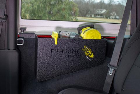 Jeep JL Wheel Well Storage Bins 18-Pres Wrangler JL 2 Door Fishbone