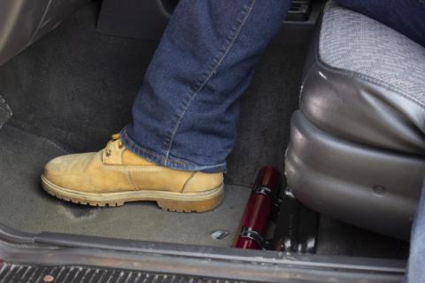 Jeep XJ Front Seat Flashlight Mount Fishbone Offroad