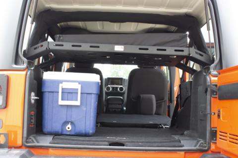 Jeep JK Interior Storage Rack 07-18 Wrangler JK 4 Door Fisbone Offroad