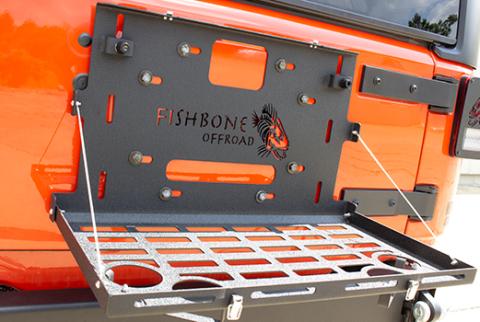 Jeep JK Tailgate Table 07-18 Wrangler JK Fishbone Offroad