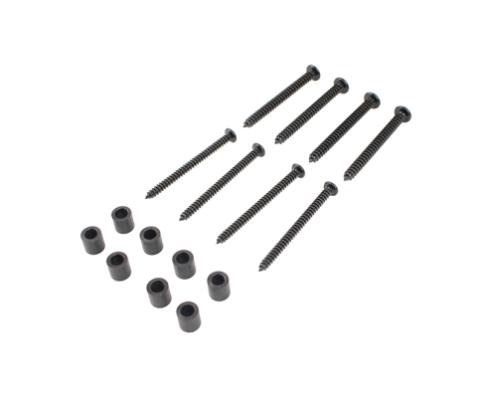 Jeep JK Tail Light Covers 07-18 Wrangler JK Black Textured Powdercoat Fishbone Offroad