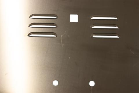 Jeep TJ Hood Louver Raw Unpainted 03-06 Wrangler TJ Fishbone Offroad