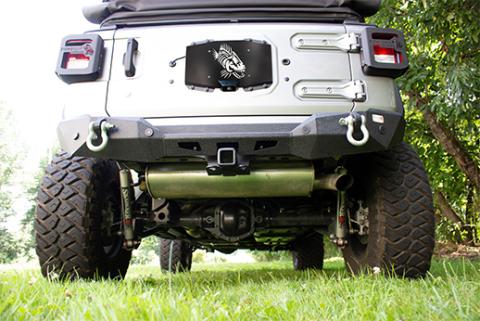 Jeep JL Backside Plate 18-Present Wrangler JL 2 Door Fishbone Offroad