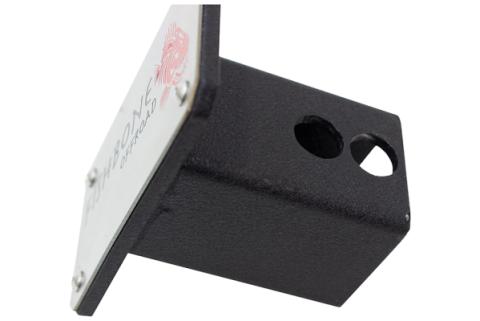 Hitch Cover For 2 Inch Hitch Black Powdercoated Steel Fishbone Offroad