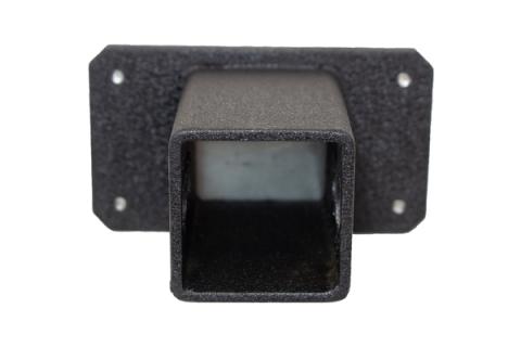 Hitch Cover For 2 Inch Hitch Black Powdercoated Steel Fishbone Offroad