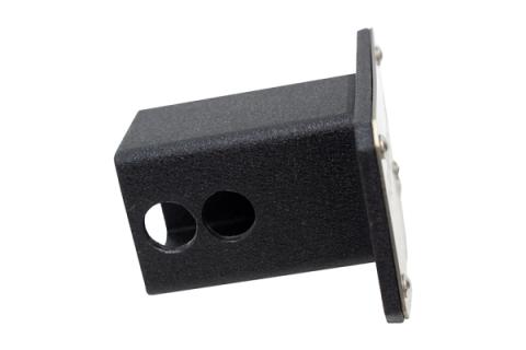 Hitch Cover For 2 Inch Hitch Black Powdercoated Steel Fishbone Offroad