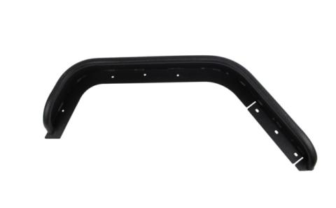 Jeep JK Tube Fenders 07-18 Wrangler JK Front/Rear Set Of 4 Aluminum Black Textured Powdercoat Fishbone Offroad