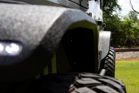 Wrangler Rear Fenders Elite Aluminum For 18-Pres Wrangler JL Fishbone