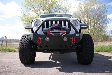 18-Current Jeep Wrangler JL, JLU and 20-Current Jeep JT Gladiator Aluminum Elite Front Fenders Fishbone Offroad