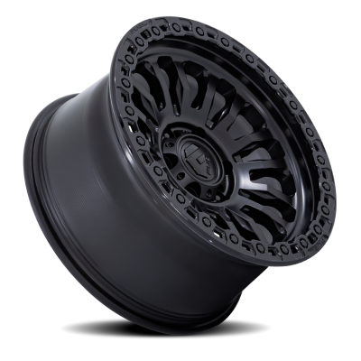 Aluminum Wheels 20X9 Rincon SBL FC857MB 5 On 127 Matte Black/Gloss Black Lip 71.5 Bore 1 Offset Fuel Off Road Wheels
