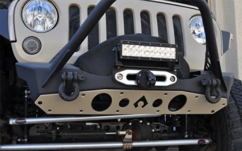 Jeep JK Front Bumper Rock Guard 07-18 Wrangler JK Aluminum Artec Industries