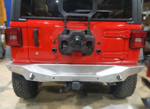 JL Nighthawk Rear Bumper - No Sensor Holes Artec Industries
