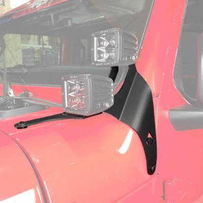 JL A-Pillar Dual LED Cube Light Mount - JL 392 / JT Mojave Artec Industries