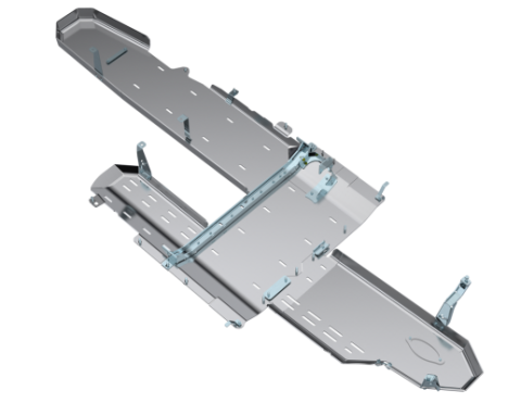 JT Gladiator Full Bellypan With Oil Door - 3.0L Diesel Aluminum Artec Industries