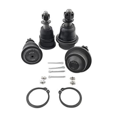 Apex Chassis Heavy Duty Ball Joint Kit Fits: 01-06 Chevy Silverado and GMC Sierra 1500 HD/2500 02-06 Chevy Avalanche 2500 Includes: 2 Upper &amp; 2 Lower