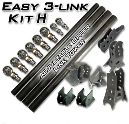 Easy 3 Link - Kit H - Adjustable Upper link Outside Frame Offset - No DOM Artec Industries