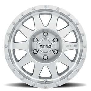 Aluminum Wheels 17x8.5 The Standard MR301 Bolt Pattern 6 On 135 Offset 0 Lip Size 2.76 Machined SL Clear Coat Method