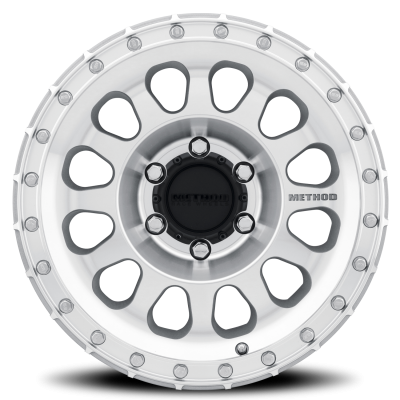 Aluminum Wheels 20x9 MR315 Bolt Pattern 6 On 139.7 Offset 18 Lip Size 2.13 Machined SL Clear Coat Method